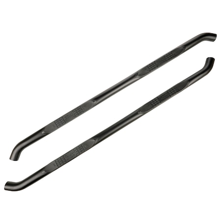 Rugged Ridge 3-INCH ROUND SIDE STEP, FINE TEXTURED BLACK; 2020 JEEP GLADIATOR JT 11591.14